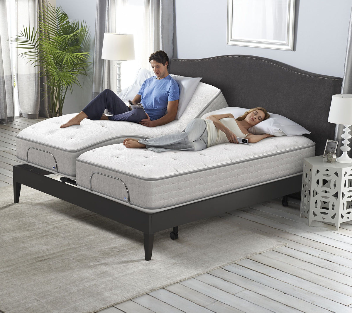 Clearout Serta Natural Dreams Split King Adjustable Bed – Leva Sleep