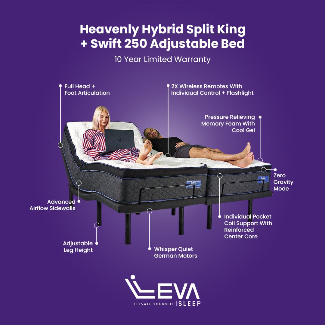 Heavenly Hybrid Split King Bedroom Makeover Bundle