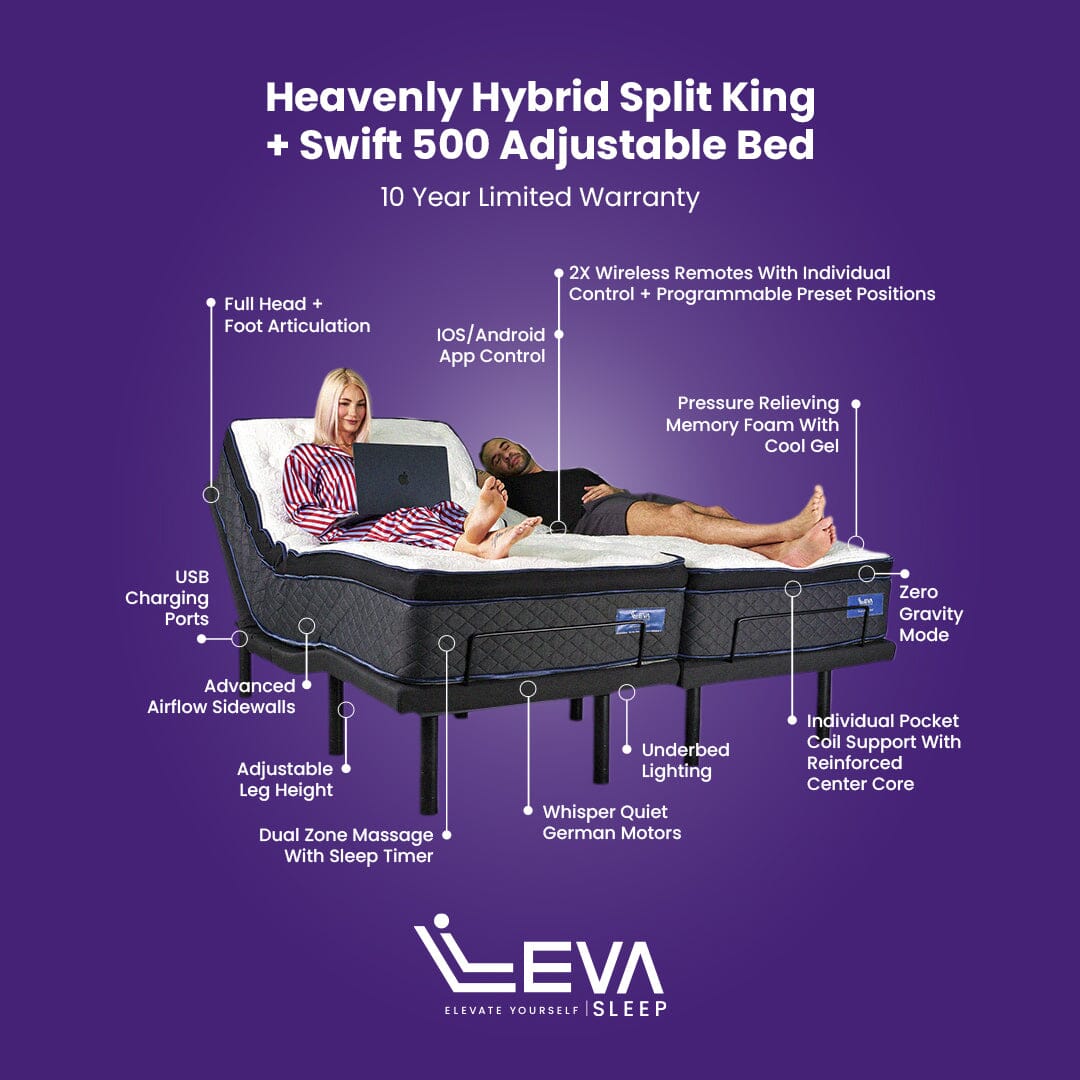 Heavenly Hybrid Split King Bedroom Makeover Bundle