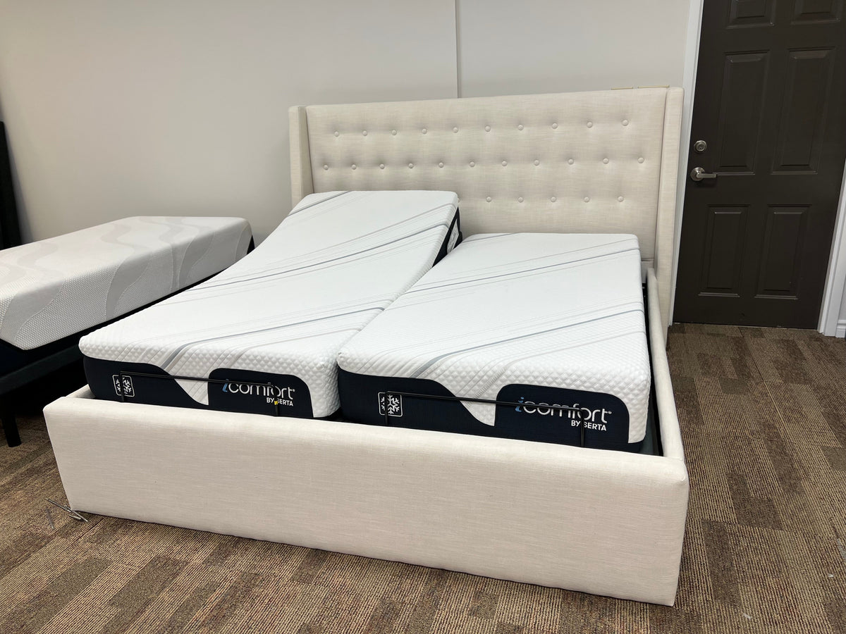 Demo Serta iComfort Limited Split King Adjustable Bed Package – Leva Sleep