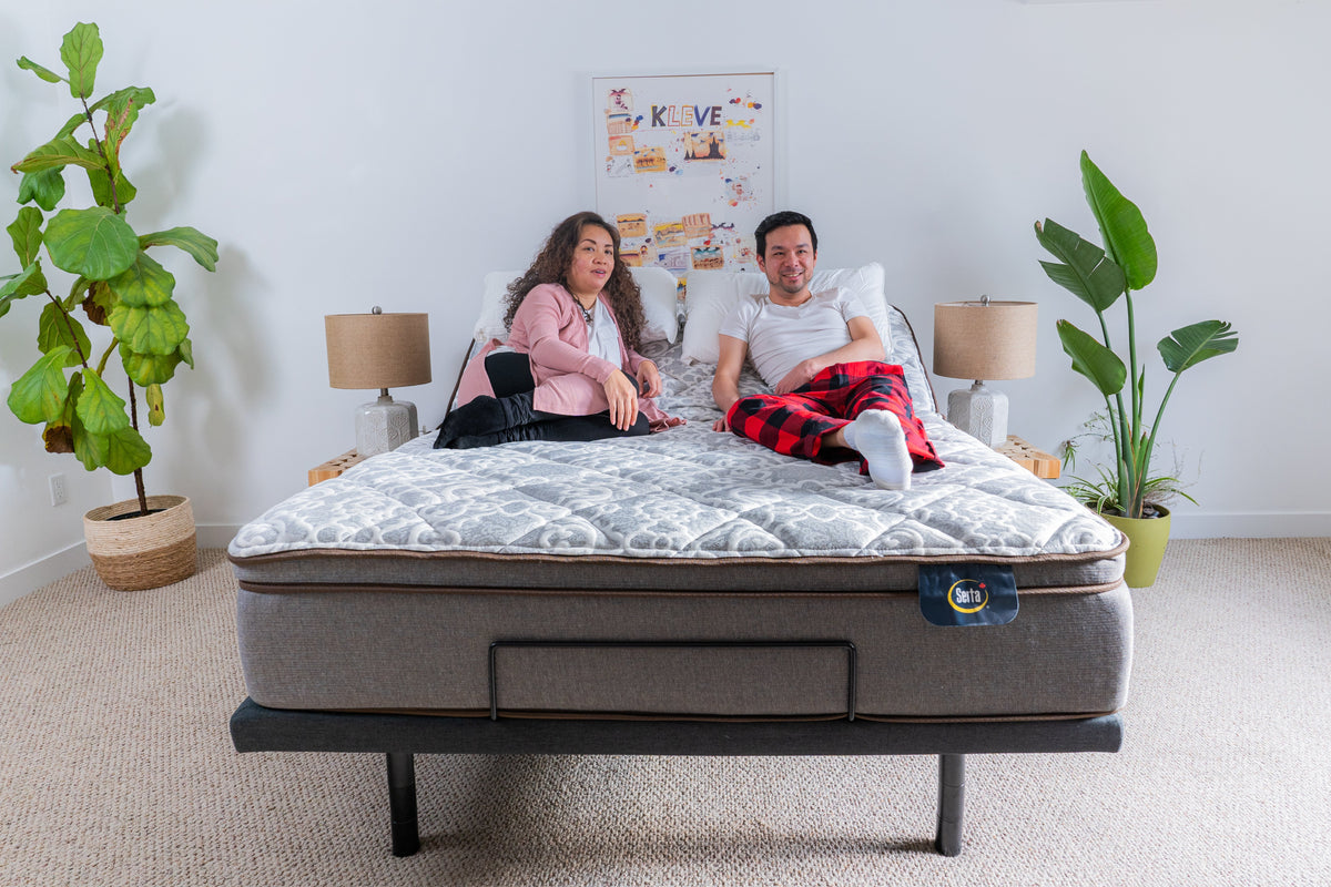 Demo Serta Gold Queen Adjustable Bed Package – Leva Sleep